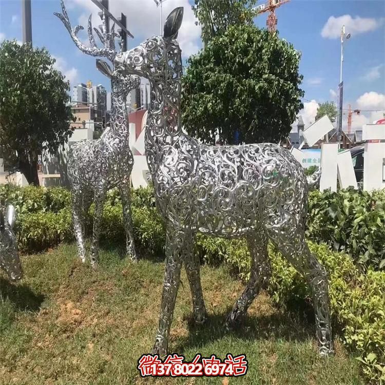 LED梅花鹿雕塑照明，景觀照明設(shè)計(jì)體驗(yàn)