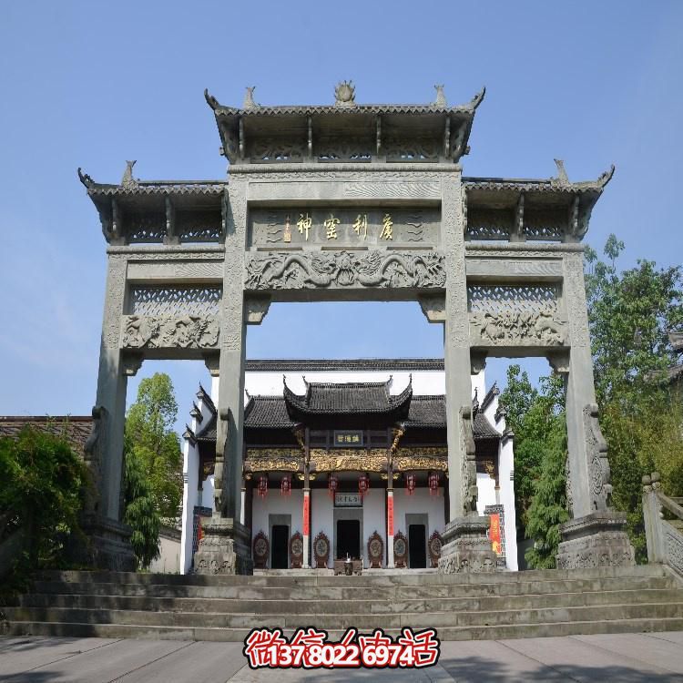 傳承中式文化，體驗大型石雕牌坊與雕塑的魅力