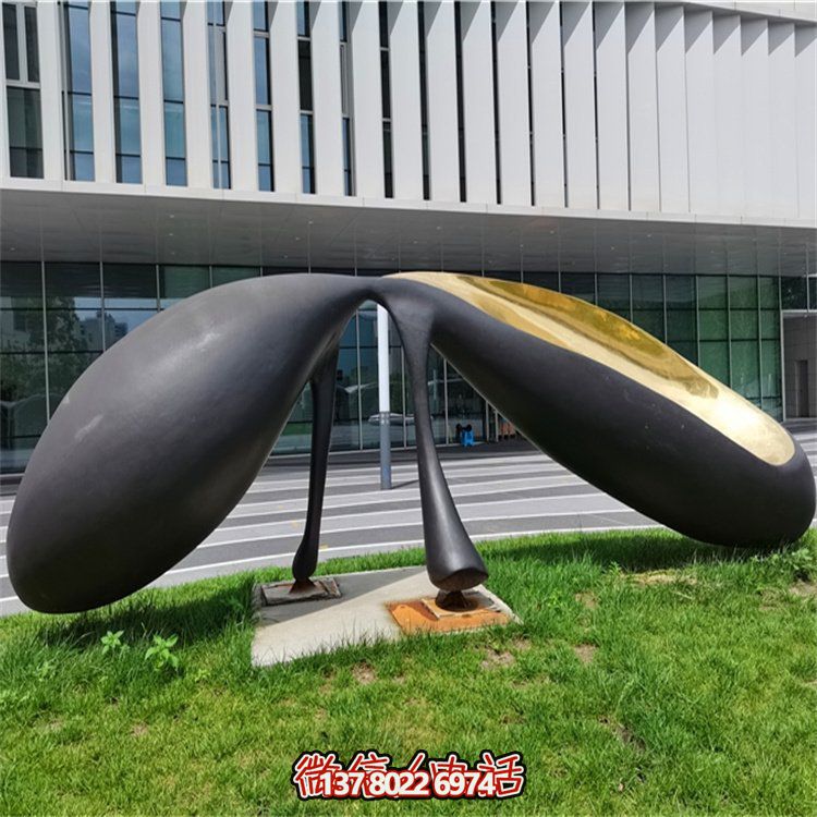 抽象不銹鋼景觀擺件，為你的廣場和公司添上創(chuàng)意色彩