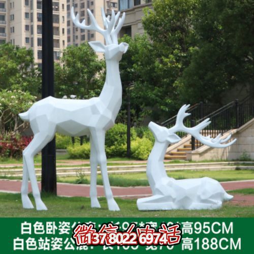 玻璃鋼雕塑裝置，點(diǎn)綴小區(qū)園林景觀