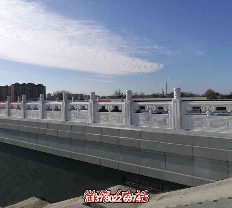 精美石雕橋欄桿，藝術(shù)美學(xué)完美結(jié)合