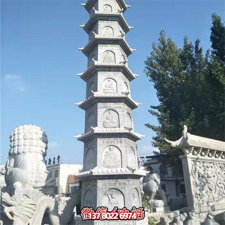 古典佛教雕塑藝術(shù)——精美青石舍利塔、石塔寺、佛塔