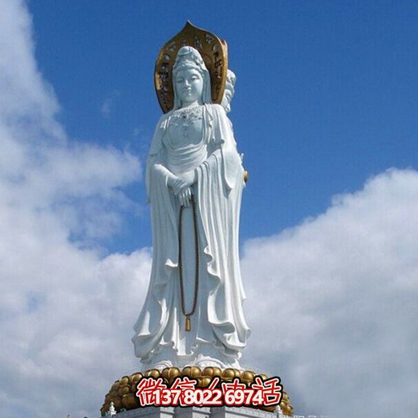 大型景區(qū)景點石雕觀音菩薩雕塑